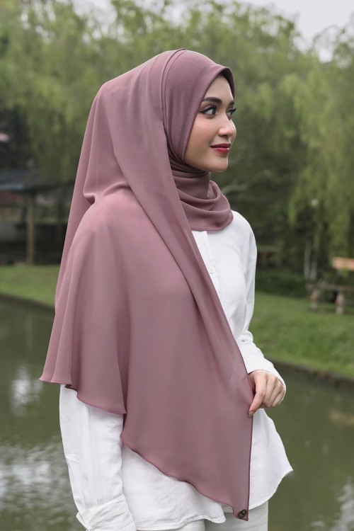 INSTANT SEMI SHAWL (SIS) 02040 DUSTY PINK