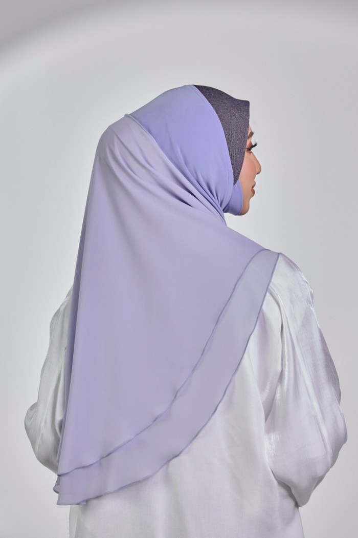 MAXI HIJAB 5.0 02027 SOFT PURPLE