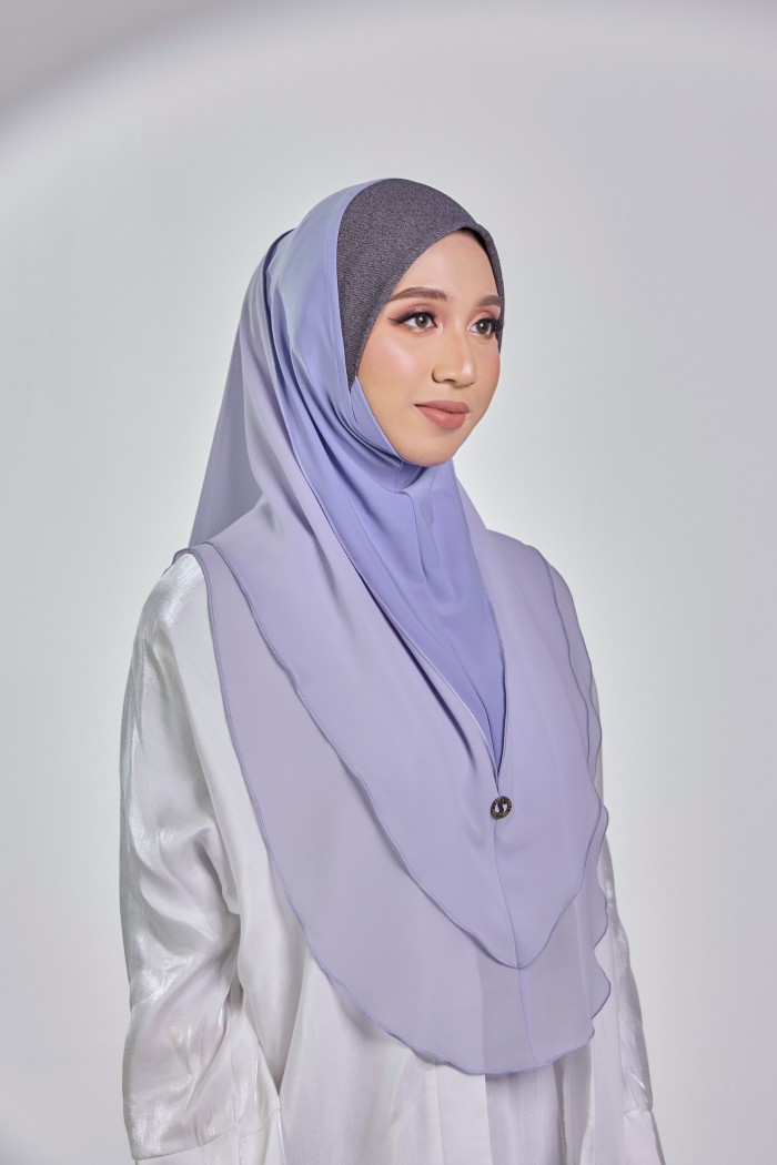 MAXI HIJAB 5.0 02027 SOFT PURPLE