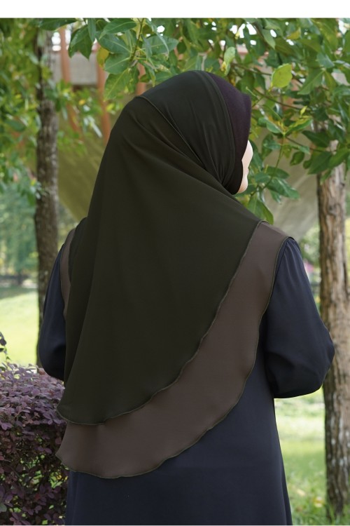 MAXI HIJAB 6.0 02062 dark moss green