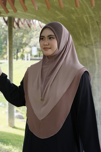 MAXI HIJAB 6.0 02066 BROWN