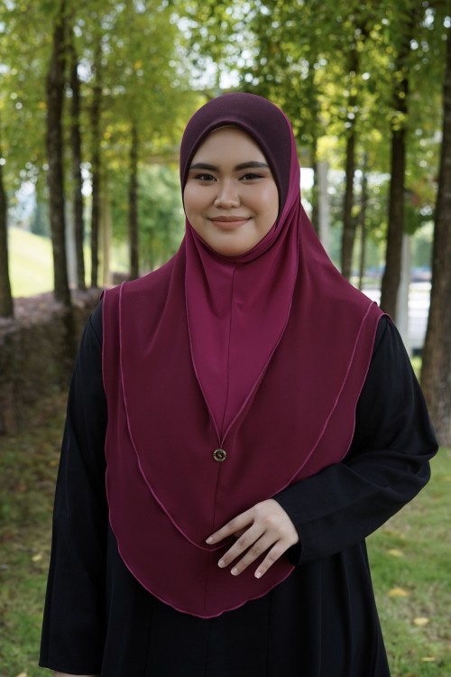 MAXI HIJAB 6.0 02063 MAGENTA